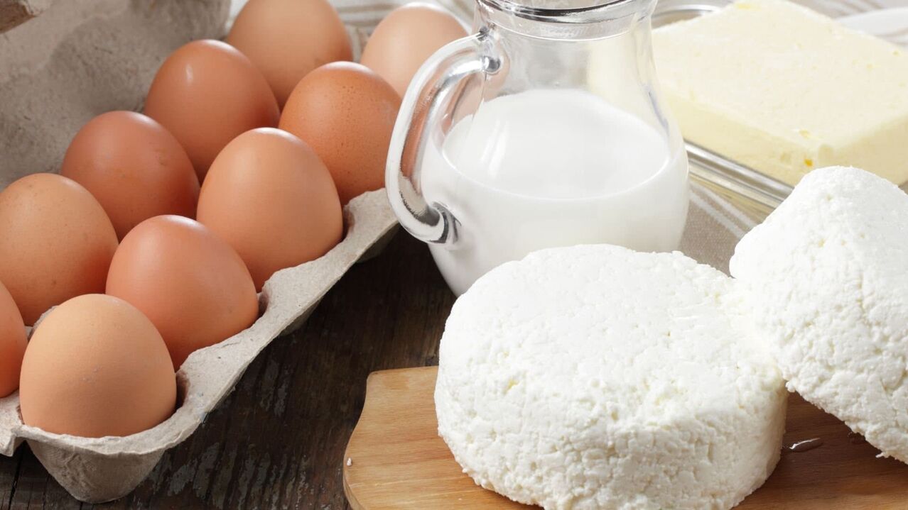 Eeër a Mëllechprodukter fir Potenz
