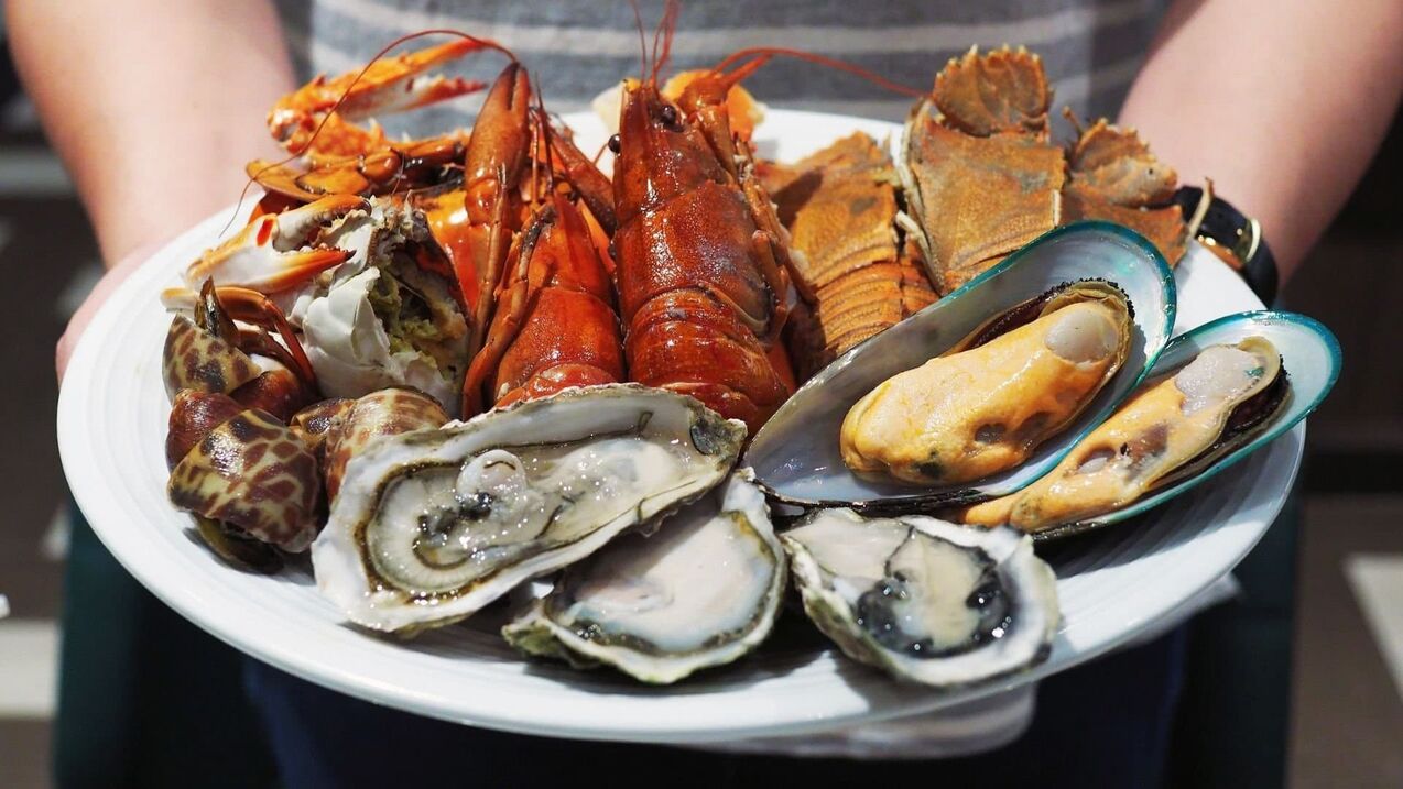 Seafood fir Potenz ze erhéijen