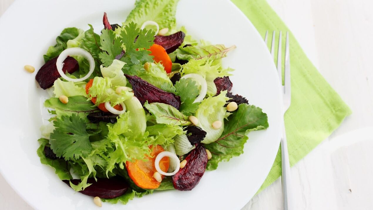 Vitamin Salat fir Potenz ze erhéijen