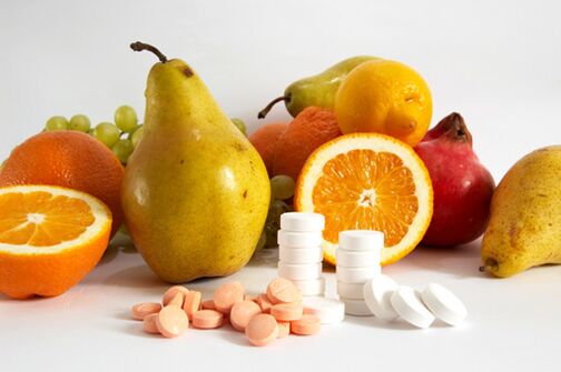 Gesond Uebst a Vitamin-Komplexe fir männlech Potenz
