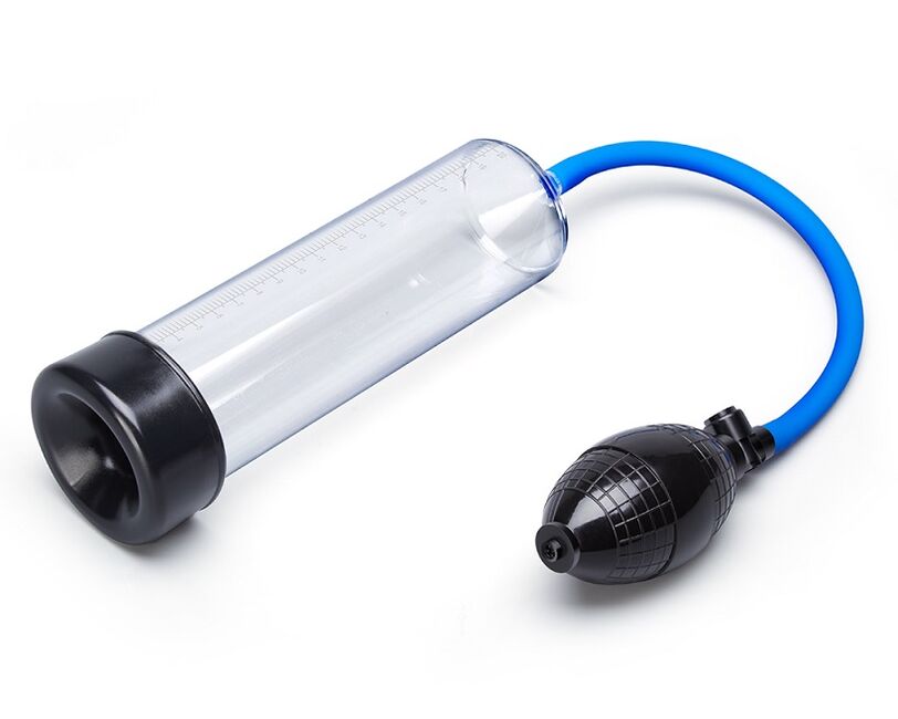 Vakuumpompel fir d'Erhéijung vun der Potenz